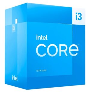 Intel CORE i3 13100F | 4 Jedr 8 Niti | Do 4.5GHz | LGA 1700 | BOX Procesor s Hladilnikom