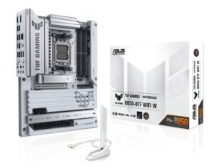 ASUS TUF GAMING B850-BTF WIFI W | AM5 | DDR5 | ATX | Bela Matična Plošča