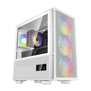 UVI OMEGA NV56C White Ryzen 5 7500F | RTX 5060 8GB | 1TB | 32GB | 850W | Brez OS | Zračno Hlajenje | Bela RGB | Gaming Računalnik