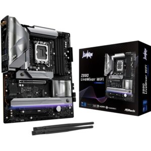 ASROCK Z890 LiveMixer WiFi | LGA 1851 | DDR5 | ATX | Matična Plošča