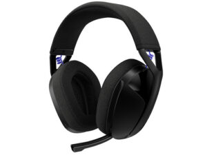 Logitech G321 Lightspeed | Wireless Gaming | Bluetooth 5.2 | Flip-To-Mute Mikrofon | Črne Gaming Slušalke