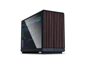 Lian Li DAN Cases A3 Wood | Kaljeno Steklo | Micro-ATX | Črna | Računalniško Ohišje
