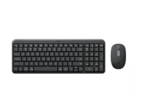 Logitech MK250 | Bluetooth | SLO Gravura | Kompaktna Z Numpadom | Tiha | Grafitna | Komplet Tipkovnica In Miška