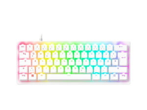 Razer Huntsman V3 Pro Mini | PBT | Analogna Stikala | Bela RGB | Gen2 | SLO Gravura | Gaming Tipkovnica