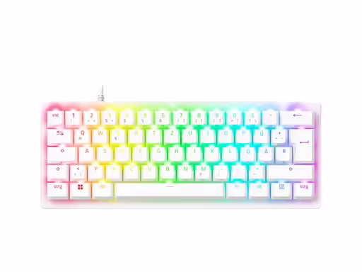 Razer huntsman v3 pro mini | pbt | analogna stikala | bela rgb | gen2 | slo gravura | gaming tipkovnica 1 Tipkovnica razer huntsman v3 pro mini, bela, rgb, pbt, analogna stikala gen2, slo g. Komponentko