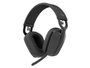 Logitech Zone Vibe Wireless For Business | USB-C Sprejemnik | Bluetooth 5.2 | Grafitne | Brezžične Poslovne Slušalke