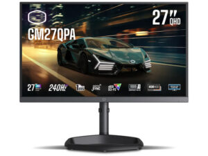 Cooler Master GM27QPA | 27" QHD IPS | 240Hz | HDR400 | Adaptive Sync | Zvočniki | Gaming Monitor