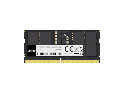 Lexar 32gb ddr5 | pc5-44800 | sodimm | 5600mt/s | ram pomnilnik 1 Zasebno: ram sodimm ddr5 32gb pc5-44800 5600mt/s cl46 1. 1v lexar
komponentko