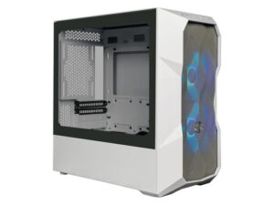 Cooler Master TD300 Mesh | mATX Mini-Tower | ARGB | Kaljeno Steklo | Belo Računalniško Ohišje