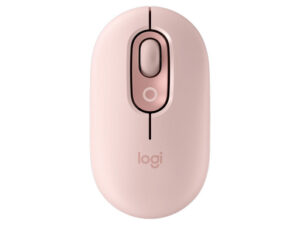 Logitech POP Mouse z EMOJI | Bluetooth | Roza | Miška