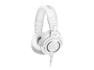 Audio-Technica ATH-M50xWH M-Series | Žične Over-Ear | Closed-Back | 45 mm | Bele Slušalke