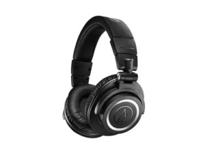 Audio-Technica ATH-M50xBT2 | Brezžične Bluetooth Slušalke | 45 Mm Gonilniki | 50 Ur Baterije | USB-C | Črne | Slušalke