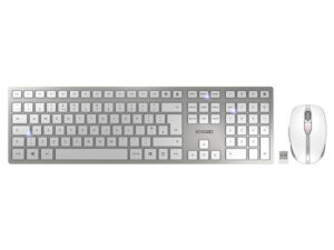 Cherry DW 9100 SLIM | Bluetooth | Bela | USB | UK SLO g. | Tipkovnica + Miška