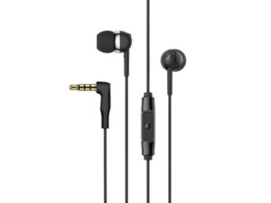 Sennheiser CX 80S | Črne Žične In-Ear Slušalke Z Mikrofonom | 3,5 Mm Priključek | Slušalke