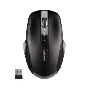 CHERRY MW 2310 2.0 | Brezžična 2.4 GHz | 2400 DPI | 6 Gumbov | USB-A | Črna Miška
