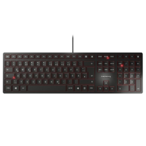 Cherry KC 6000 Slim | USB | UK SLO g. | Črna Tipkovnica