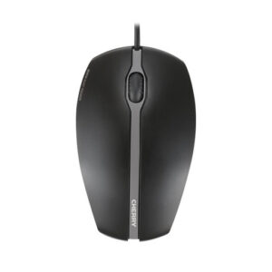 Cherry Gentix Silent | Tiha Žična USB Miška | 1000 DPI | Simetrična Ergonomska Zasnova | Črna | Miška