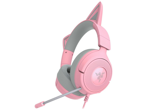 Razer kraken kitty v3 x quartz | roza | 3. 5mm | gaming slušalke 1 Slušalke razer kraken kitty v3 x quartz, roza, 3. 5 mm komponentko