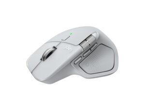 Logitech MX Master 4 za Mac | Brezžična | Bela | Ergonomska Miška