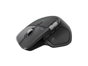 Logitech MX Master 4 za Mac | Brezžična | Črna | Ergonomska Miška