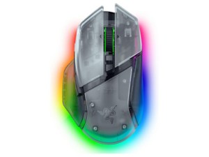 Razer Basilisk V3 Pro 35K Phantom White | Wireless | Bela RGB Miška