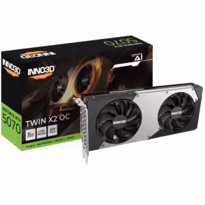Inno3D RTX 5070 Twin X2 12GB OC | GDDR7 | Gaming Grafična Kartica