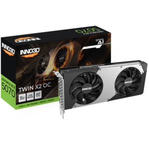 Inno3D RTX 5070 Twin X2 12GB OC | GDDR7 | Gaming Grafična Kartica