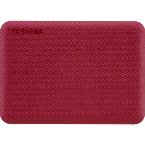 Toshiba Canvio Advance | 2TB | 2,5" USB 3.2 Gen 1 | Rdeč | Prenosni Zunanji Trdi Disk