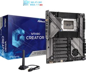 ASRock WRX80 Creator R2.0 | AMD WRX80 sWRX8 | Threadripper PRO 3000WX/5000WX | E-ATX Matična Plošča