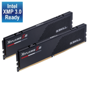 G.SKILL Ripjaws S5 | 64GB 2x32GB DDR5 6400MT/s CL32 | Intel XMP 3.0 | Črn RAM Pomnilnik