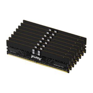 Kingston FURY Renegade Pro | 128GB 8x16GB DDR5 6000MT/s CL32 | ECC Registered RDIMM | AMD EXPO In Intel XMP | Pomnilnik RAM