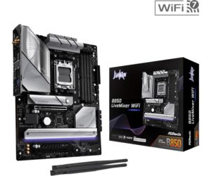 ASRock B850 LiveMixer WiFi | AMD AM5 | Ryzen 9000 8000 7000 | DDR5 | PCIe 5.0 | WiFi 7 | ATX Matična Plošča