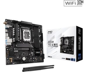 ASRock B860M Pro-A | LGA1851 | Micro ATX | DDR5 8666+ OC | PCIe 5.0 | Gen5 M.2 | 2.5G LAN | Matična Plošča