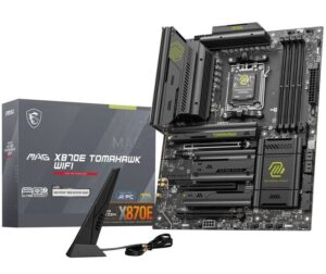 MSI MAG X870E Tomahawk WiFi | AMD X870E | AM5 | DDR5 8400+MHz OC | PCIe 5.0 | USB4 | Wi-Fi 7 | 5G LAN | ATX Matična Plošča