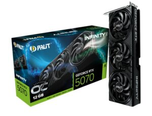 Palit GeForce RTX 5070 Infinity 3 OC | 12GB GDDR7 | DLSS 4 In Ray Tracing | SFF-Ready | Grafična Kartica