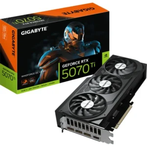 Gigabyte RTX 5070 TI 16GB WINDFORCE 3 OC SFF | GDDR7 | 3 Fan | Grafična Kartica