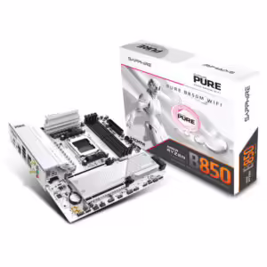 Sapphire PURE B850M WIFI | AMD B850 AM5 | DDR5 8000MHz OC | PCIe 5.0 | WiFi 6 Bluetooth 5.3 | Micro-ATX Matična Plošča