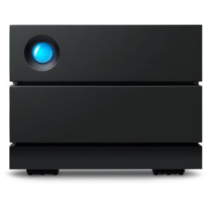 LaCie 2big RAID | 40TB | USB-C 3.2 Gen 2 10 Gbit/s | RAID 0/1/JBOD | Črn Zunanji RAID Disk