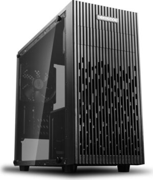 DeepCool MATREXX 30 | MicroATX Mini Tower | Kaljeno Steklo | USB 3.0 | Črno Računalniško Ohišje