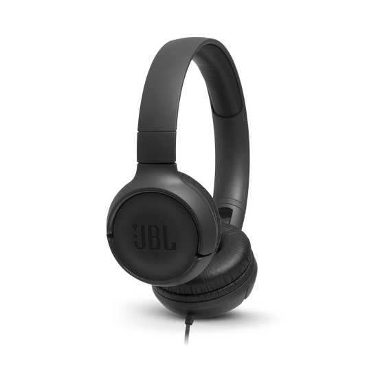 Jbl tune 500 | mikrofon | črna | naglavne slušalke 1 Jbl tune 500 naglavne slušalke z mikrofonom, črne komponentko