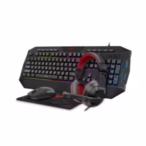 HAVIT Gamenote Komplet 4 v 1 | HV-KB501CM | SLO Gravura | Tipkovnica + Miška + Podloga + Slušalke