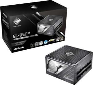 ASRock SL-850P Steel Legend | 850W | 80 Plus Platinum | ATX 3.1 In PCIe 5.1 | Popolnoma Modularni Napajalnik