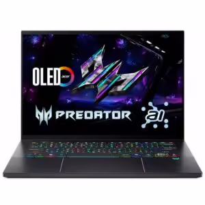 Acer Predator Triton 14 AI PT14-52T-90CB | Intel Core Ultra 9 288V 48 TOPS | GeForce RTX 5070 8GB | 32GB LPDDR5X 2TB SSD | 14,5″ WQ2.8K OLED Na Dotik 120Hz | Windows 11 Home | Copilot+ PC | Gaming Prenosnik