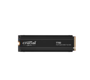 Crucial T700 | 2 TB | PCIe 5.0 x4 NVMe 2.0 | 12400/11800 MB/s | Premium Hladilnik | M.2 2280 SSD Disk