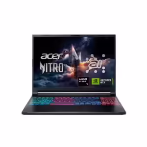 Acer AN16S-61-R597 Nitro 16S AI | AMD Ryzen AI 5 340 50 TOPS | NVIDIA GeForce RTX 5050 8GB GDDR7 | 16GB DDR5 1TB SSD | 16″ WUXGA IPS 180Hz | Copilot+ PC Windows 11 Home | Gaming Prenosnik