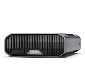 SanDisk Professional G-DRIVE PROJECT SDPHG1H-026T-MBAAD | 26TB Ultrastar 7200 RPM | Thunderbolt 3 In USB 3.2 Gen 2 | Zunanji HDD Disk