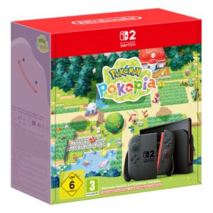 Nintendo Switch 2 Pokémon Pokopia Bundle | 7,9-Palčni 1080p HDR Zaslon | 256 GB | Joy-Con 2 | Hibridna Igralna Konzola