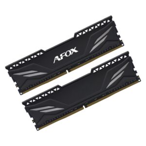AFOX Gaming AFLD416PS1CAB | 16GB DDR4 3200MHz CL16 | XMP 2.0 | Črn Hladilnik | Pomnilnik RAM