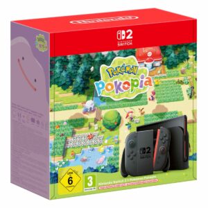 Nintendo Switch 2 Pokémon Pokopia Bundle | 7,9-Palčni 1080p HDR Zaslon | 256GB | Joy-Con 2 G/R | Igralna Konzola