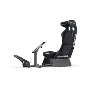 Playseat Evolution Pro Black ActiFit™ | Nastavljiv GT Kokpit Za Volan In Pedala | Sim Racing Sedež